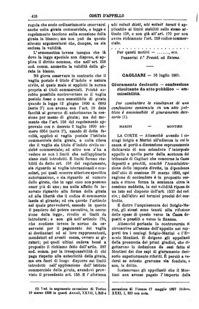 Annali della giurisprudenza italiana raccolta generale delle decisioni delle Corti di cassazione e d'appello in materia civile, criminale, commerciale, di diritto pubblico e amministrativo, e di procedura civile e penale