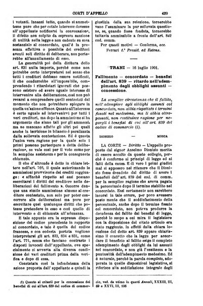 Annali della giurisprudenza italiana raccolta generale delle decisioni delle Corti di cassazione e d'appello in materia civile, criminale, commerciale, di diritto pubblico e amministrativo, e di procedura civile e penale