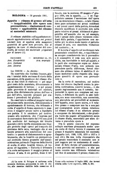 Annali della giurisprudenza italiana raccolta generale delle decisioni delle Corti di cassazione e d'appello in materia civile, criminale, commerciale, di diritto pubblico e amministrativo, e di procedura civile e penale