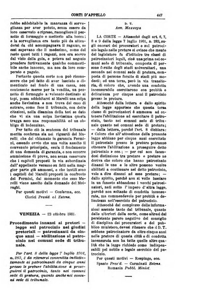 Annali della giurisprudenza italiana raccolta generale delle decisioni delle Corti di cassazione e d'appello in materia civile, criminale, commerciale, di diritto pubblico e amministrativo, e di procedura civile e penale