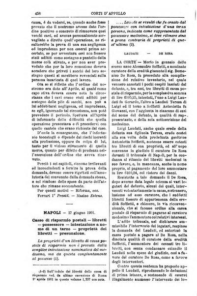 Annali della giurisprudenza italiana raccolta generale delle decisioni delle Corti di cassazione e d'appello in materia civile, criminale, commerciale, di diritto pubblico e amministrativo, e di procedura civile e penale