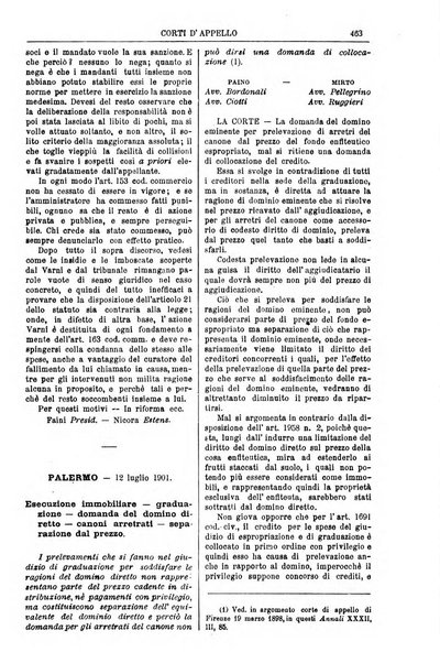 Annali della giurisprudenza italiana raccolta generale delle decisioni delle Corti di cassazione e d'appello in materia civile, criminale, commerciale, di diritto pubblico e amministrativo, e di procedura civile e penale