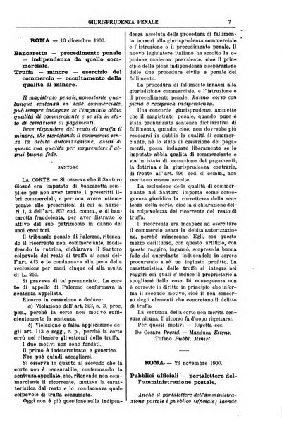 Annali della giurisprudenza italiana raccolta generale delle decisioni delle Corti di cassazione e d'appello in materia civile, criminale, commerciale, di diritto pubblico e amministrativo, e di procedura civile e penale