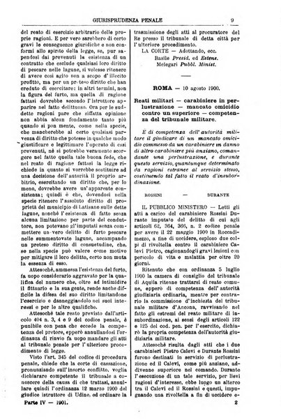 Annali della giurisprudenza italiana raccolta generale delle decisioni delle Corti di cassazione e d'appello in materia civile, criminale, commerciale, di diritto pubblico e amministrativo, e di procedura civile e penale