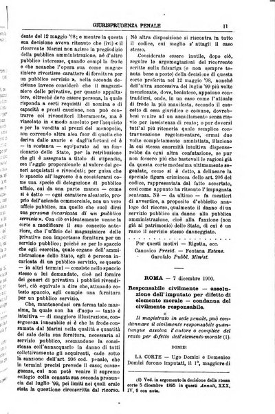 Annali della giurisprudenza italiana raccolta generale delle decisioni delle Corti di cassazione e d'appello in materia civile, criminale, commerciale, di diritto pubblico e amministrativo, e di procedura civile e penale