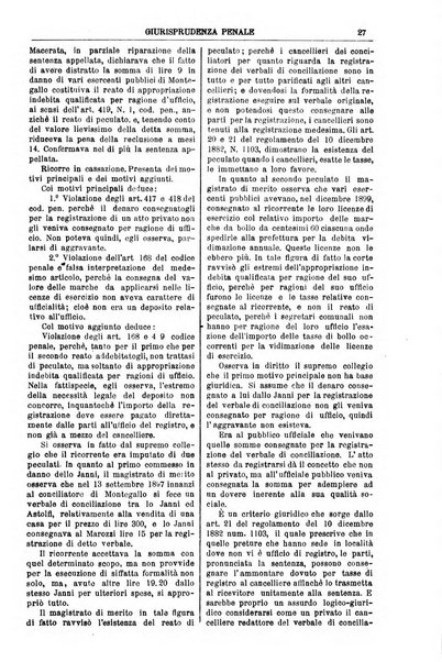 Annali della giurisprudenza italiana raccolta generale delle decisioni delle Corti di cassazione e d'appello in materia civile, criminale, commerciale, di diritto pubblico e amministrativo, e di procedura civile e penale