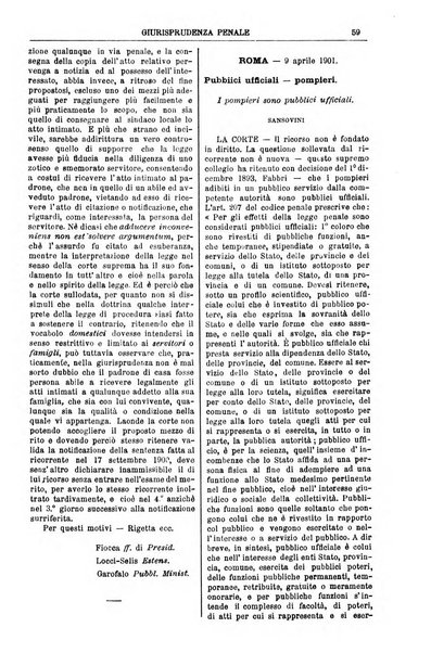 Annali della giurisprudenza italiana raccolta generale delle decisioni delle Corti di cassazione e d'appello in materia civile, criminale, commerciale, di diritto pubblico e amministrativo, e di procedura civile e penale