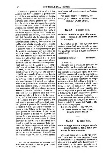 Annali della giurisprudenza italiana raccolta generale delle decisioni delle Corti di cassazione e d'appello in materia civile, criminale, commerciale, di diritto pubblico e amministrativo, e di procedura civile e penale