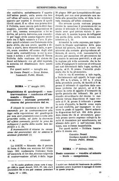 Annali della giurisprudenza italiana raccolta generale delle decisioni delle Corti di cassazione e d'appello in materia civile, criminale, commerciale, di diritto pubblico e amministrativo, e di procedura civile e penale