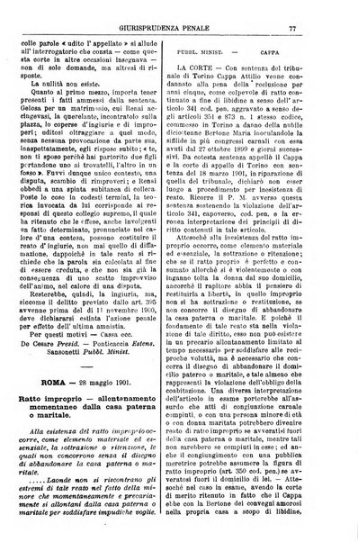 Annali della giurisprudenza italiana raccolta generale delle decisioni delle Corti di cassazione e d'appello in materia civile, criminale, commerciale, di diritto pubblico e amministrativo, e di procedura civile e penale