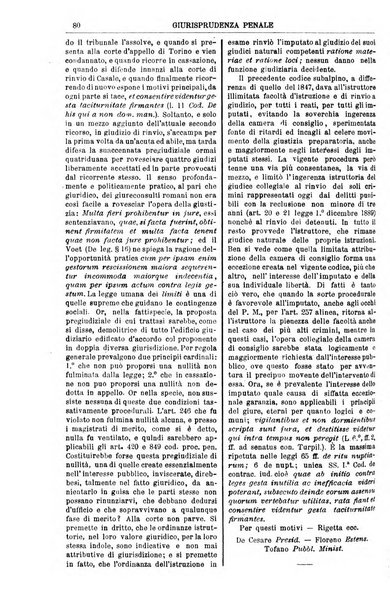 Annali della giurisprudenza italiana raccolta generale delle decisioni delle Corti di cassazione e d'appello in materia civile, criminale, commerciale, di diritto pubblico e amministrativo, e di procedura civile e penale