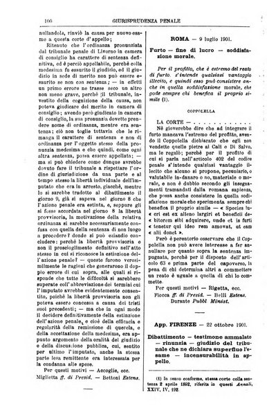 Annali della giurisprudenza italiana raccolta generale delle decisioni delle Corti di cassazione e d'appello in materia civile, criminale, commerciale, di diritto pubblico e amministrativo, e di procedura civile e penale