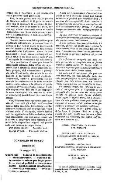 Annali della giurisprudenza italiana raccolta generale delle decisioni delle Corti di cassazione e d'appello in materia civile, criminale, commerciale, di diritto pubblico e amministrativo, e di procedura civile e penale