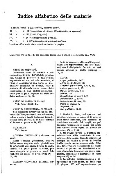 Annali della giurisprudenza italiana raccolta generale delle decisioni delle Corti di cassazione e d'appello in materia civile, criminale, commerciale, di diritto pubblico e amministrativo, e di procedura civile e penale