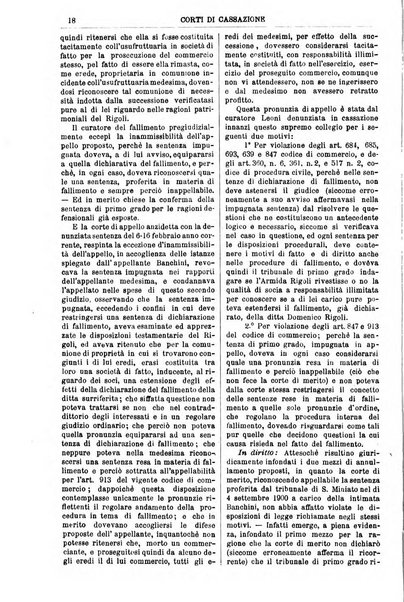 Annali della giurisprudenza italiana raccolta generale delle decisioni delle Corti di cassazione e d'appello in materia civile, criminale, commerciale, di diritto pubblico e amministrativo, e di procedura civile e penale