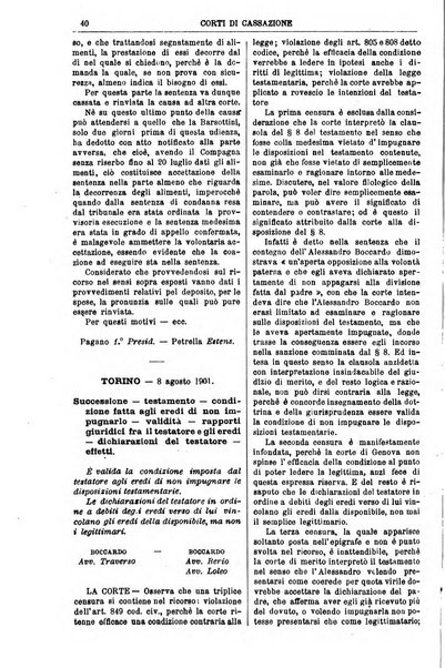 Annali della giurisprudenza italiana raccolta generale delle decisioni delle Corti di cassazione e d'appello in materia civile, criminale, commerciale, di diritto pubblico e amministrativo, e di procedura civile e penale