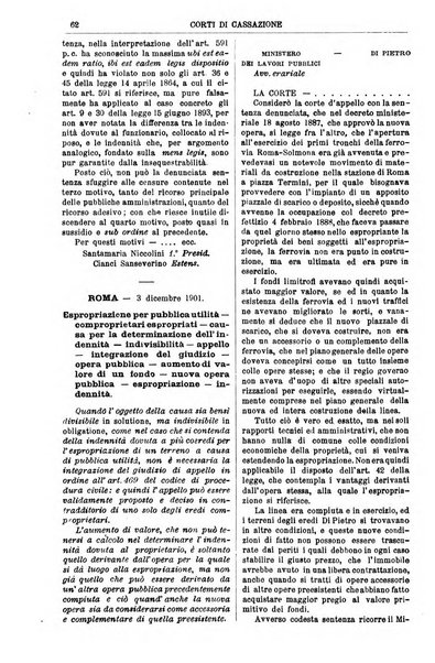 Annali della giurisprudenza italiana raccolta generale delle decisioni delle Corti di cassazione e d'appello in materia civile, criminale, commerciale, di diritto pubblico e amministrativo, e di procedura civile e penale