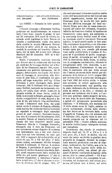 Annali della giurisprudenza italiana raccolta generale delle decisioni delle Corti di cassazione e d'appello in materia civile, criminale, commerciale, di diritto pubblico e amministrativo, e di procedura civile e penale