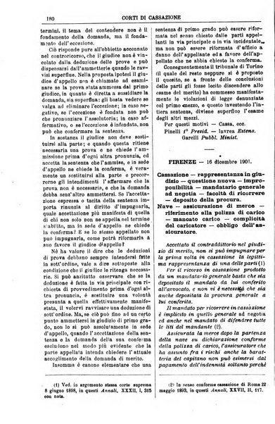 Annali della giurisprudenza italiana raccolta generale delle decisioni delle Corti di cassazione e d'appello in materia civile, criminale, commerciale, di diritto pubblico e amministrativo, e di procedura civile e penale