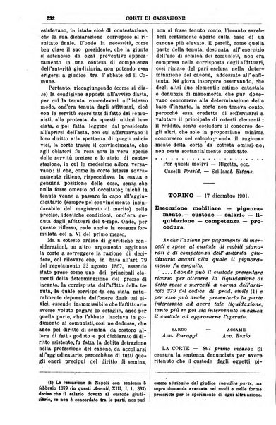 Annali della giurisprudenza italiana raccolta generale delle decisioni delle Corti di cassazione e d'appello in materia civile, criminale, commerciale, di diritto pubblico e amministrativo, e di procedura civile e penale