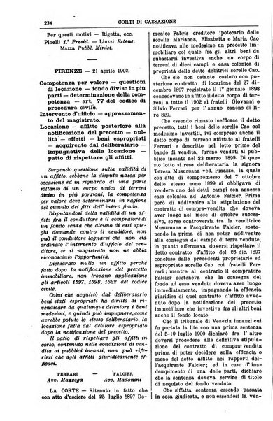 Annali della giurisprudenza italiana raccolta generale delle decisioni delle Corti di cassazione e d'appello in materia civile, criminale, commerciale, di diritto pubblico e amministrativo, e di procedura civile e penale