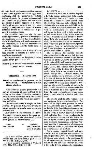 Annali della giurisprudenza italiana raccolta generale delle decisioni delle Corti di cassazione e d'appello in materia civile, criminale, commerciale, di diritto pubblico e amministrativo, e di procedura civile e penale