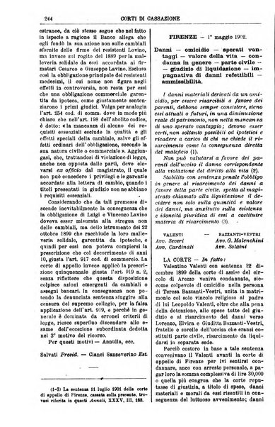 Annali della giurisprudenza italiana raccolta generale delle decisioni delle Corti di cassazione e d'appello in materia civile, criminale, commerciale, di diritto pubblico e amministrativo, e di procedura civile e penale