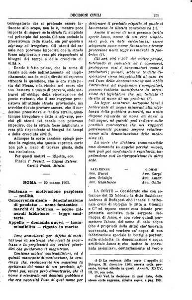 Annali della giurisprudenza italiana raccolta generale delle decisioni delle Corti di cassazione e d'appello in materia civile, criminale, commerciale, di diritto pubblico e amministrativo, e di procedura civile e penale