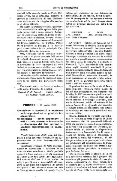 Annali della giurisprudenza italiana raccolta generale delle decisioni delle Corti di cassazione e d'appello in materia civile, criminale, commerciale, di diritto pubblico e amministrativo, e di procedura civile e penale