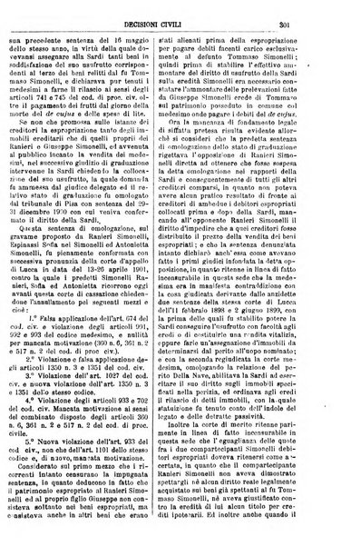 Annali della giurisprudenza italiana raccolta generale delle decisioni delle Corti di cassazione e d'appello in materia civile, criminale, commerciale, di diritto pubblico e amministrativo, e di procedura civile e penale