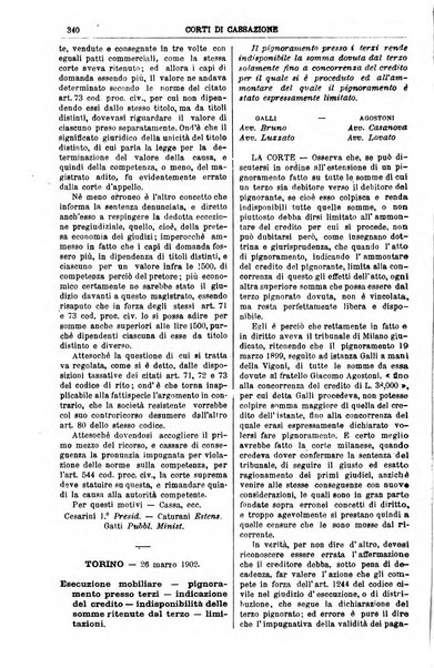 Annali della giurisprudenza italiana raccolta generale delle decisioni delle Corti di cassazione e d'appello in materia civile, criminale, commerciale, di diritto pubblico e amministrativo, e di procedura civile e penale