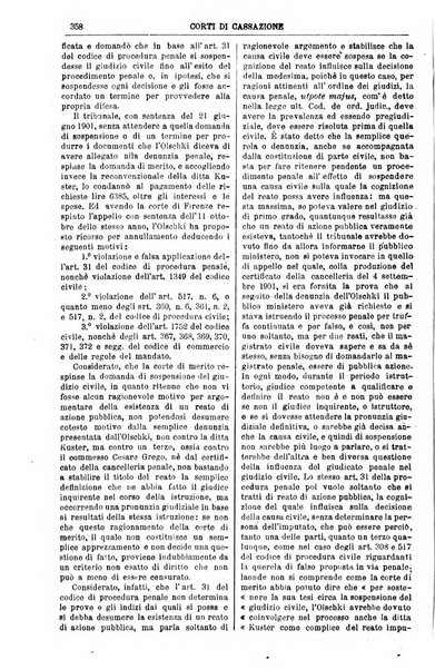 Annali della giurisprudenza italiana raccolta generale delle decisioni delle Corti di cassazione e d'appello in materia civile, criminale, commerciale, di diritto pubblico e amministrativo, e di procedura civile e penale