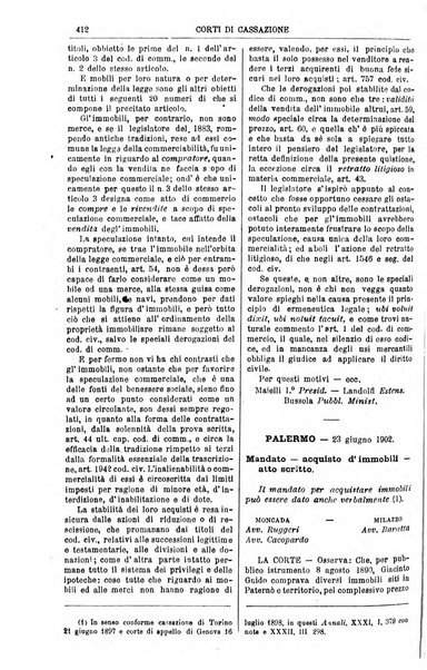 Annali della giurisprudenza italiana raccolta generale delle decisioni delle Corti di cassazione e d'appello in materia civile, criminale, commerciale, di diritto pubblico e amministrativo, e di procedura civile e penale