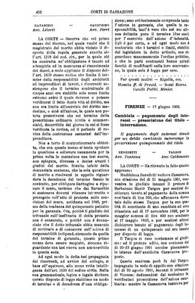 Annali della giurisprudenza italiana raccolta generale delle decisioni delle Corti di cassazione e d'appello in materia civile, criminale, commerciale, di diritto pubblico e amministrativo, e di procedura civile e penale