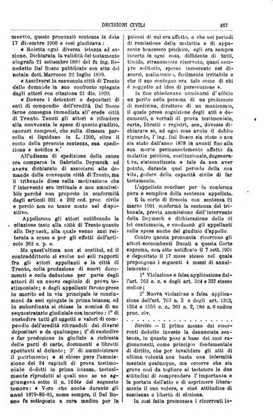 Annali della giurisprudenza italiana raccolta generale delle decisioni delle Corti di cassazione e d'appello in materia civile, criminale, commerciale, di diritto pubblico e amministrativo, e di procedura civile e penale