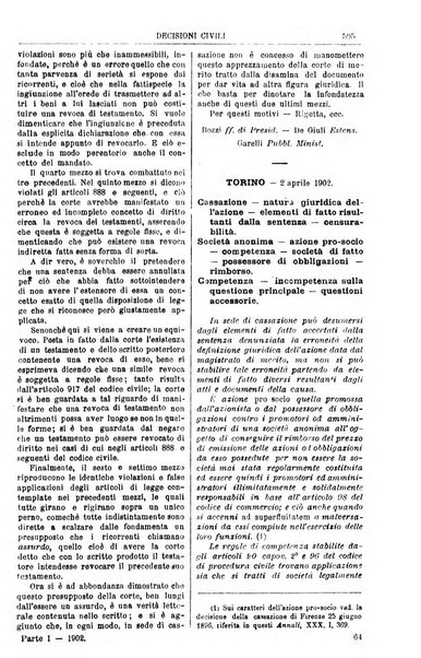 Annali della giurisprudenza italiana raccolta generale delle decisioni delle Corti di cassazione e d'appello in materia civile, criminale, commerciale, di diritto pubblico e amministrativo, e di procedura civile e penale