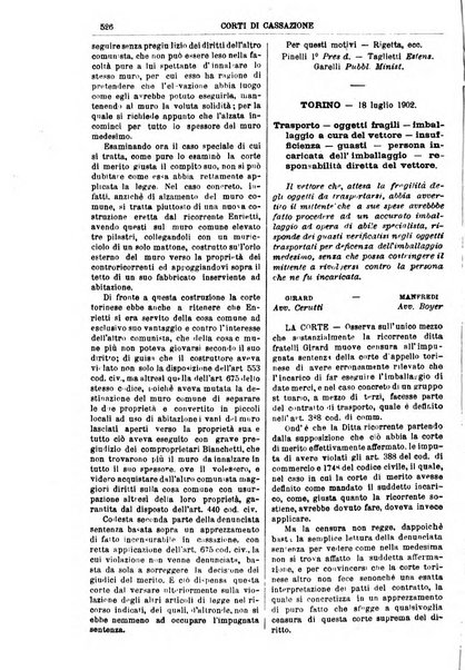 Annali della giurisprudenza italiana raccolta generale delle decisioni delle Corti di cassazione e d'appello in materia civile, criminale, commerciale, di diritto pubblico e amministrativo, e di procedura civile e penale