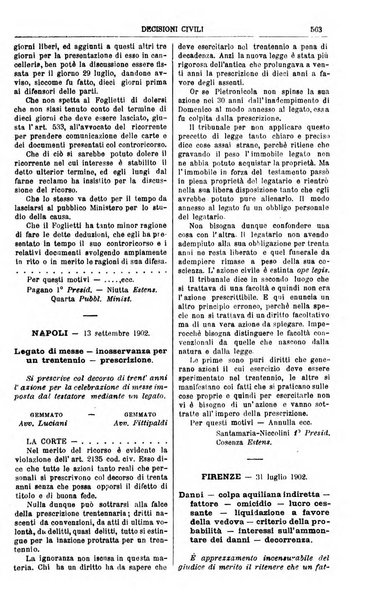 Annali della giurisprudenza italiana raccolta generale delle decisioni delle Corti di cassazione e d'appello in materia civile, criminale, commerciale, di diritto pubblico e amministrativo, e di procedura civile e penale