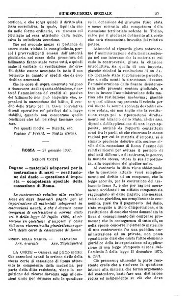 Annali della giurisprudenza italiana raccolta generale delle decisioni delle Corti di cassazione e d'appello in materia civile, criminale, commerciale, di diritto pubblico e amministrativo, e di procedura civile e penale