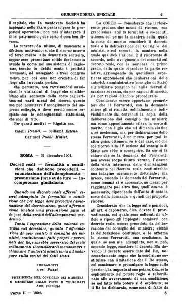 Annali della giurisprudenza italiana raccolta generale delle decisioni delle Corti di cassazione e d'appello in materia civile, criminale, commerciale, di diritto pubblico e amministrativo, e di procedura civile e penale