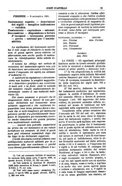 Annali della giurisprudenza italiana raccolta generale delle decisioni delle Corti di cassazione e d'appello in materia civile, criminale, commerciale, di diritto pubblico e amministrativo, e di procedura civile e penale