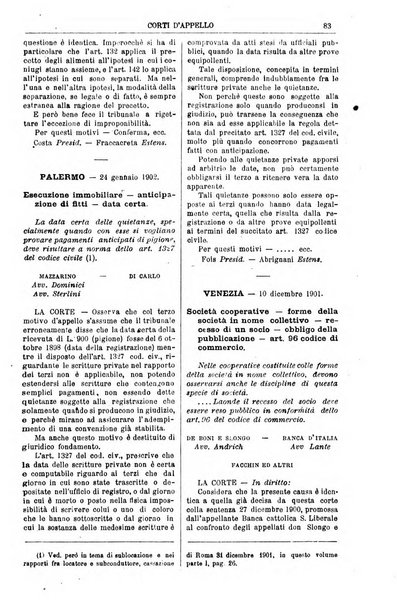 Annali della giurisprudenza italiana raccolta generale delle decisioni delle Corti di cassazione e d'appello in materia civile, criminale, commerciale, di diritto pubblico e amministrativo, e di procedura civile e penale