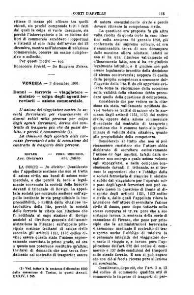 Annali della giurisprudenza italiana raccolta generale delle decisioni delle Corti di cassazione e d'appello in materia civile, criminale, commerciale, di diritto pubblico e amministrativo, e di procedura civile e penale