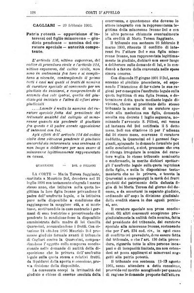 Annali della giurisprudenza italiana raccolta generale delle decisioni delle Corti di cassazione e d'appello in materia civile, criminale, commerciale, di diritto pubblico e amministrativo, e di procedura civile e penale