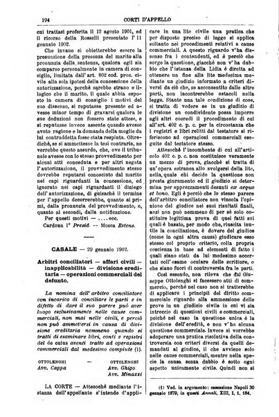 Annali della giurisprudenza italiana raccolta generale delle decisioni delle Corti di cassazione e d'appello in materia civile, criminale, commerciale, di diritto pubblico e amministrativo, e di procedura civile e penale