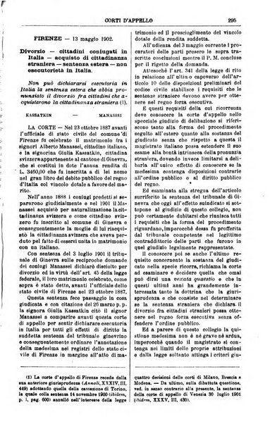 Annali della giurisprudenza italiana raccolta generale delle decisioni delle Corti di cassazione e d'appello in materia civile, criminale, commerciale, di diritto pubblico e amministrativo, e di procedura civile e penale