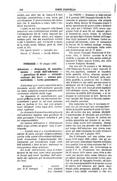 Annali della giurisprudenza italiana raccolta generale delle decisioni delle Corti di cassazione e d'appello in materia civile, criminale, commerciale, di diritto pubblico e amministrativo, e di procedura civile e penale