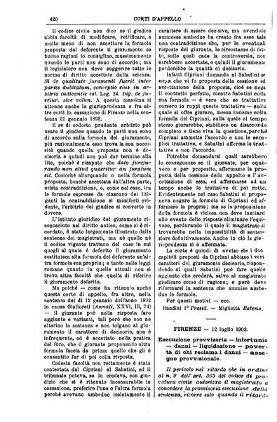 Annali della giurisprudenza italiana raccolta generale delle decisioni delle Corti di cassazione e d'appello in materia civile, criminale, commerciale, di diritto pubblico e amministrativo, e di procedura civile e penale