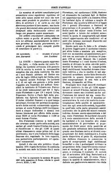 Annali della giurisprudenza italiana raccolta generale delle decisioni delle Corti di cassazione e d'appello in materia civile, criminale, commerciale, di diritto pubblico e amministrativo, e di procedura civile e penale