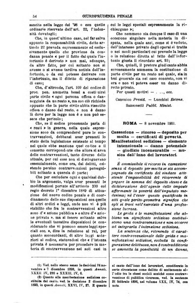 Annali della giurisprudenza italiana raccolta generale delle decisioni delle Corti di cassazione e d'appello in materia civile, criminale, commerciale, di diritto pubblico e amministrativo, e di procedura civile e penale